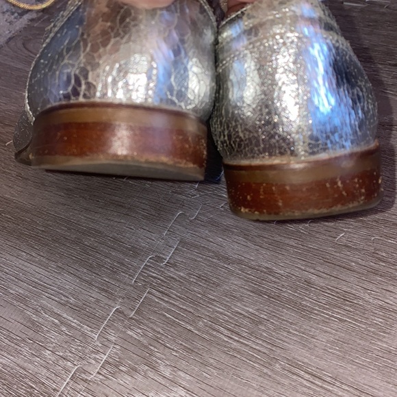 Steven Madden 'Catt' Silver Metallic Slip.On Loafers 🌵8 - Picture 11 of 11